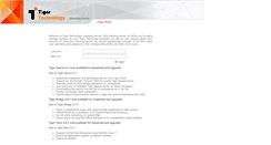 Desktop Screenshot of license.tiger-technology.com